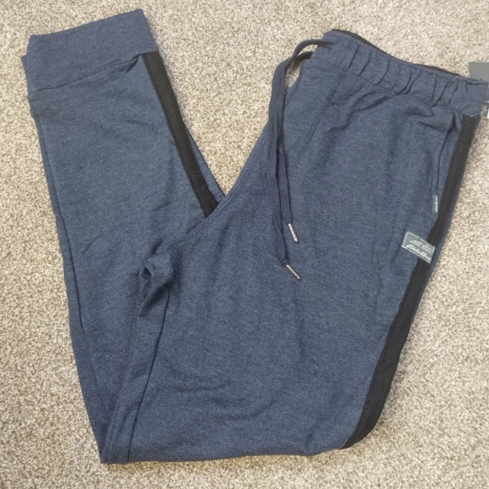 Eddie Bauer men's soft fleece jogger sweatpants size M new with tags